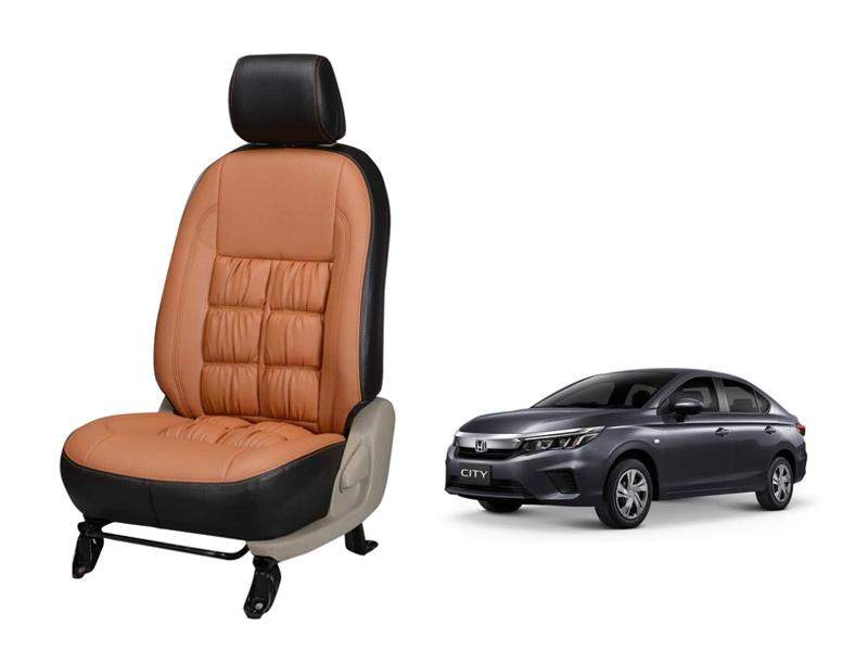 Honda City (2020) Stallion Leather Seat Cover - Comfort Series