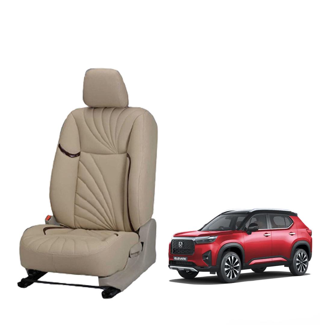 Honda Elevate Nappa Leather Seat Cover - Dove Design