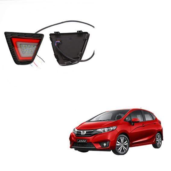 Rear Bumper Reflector LED Lights for Honda Jazz