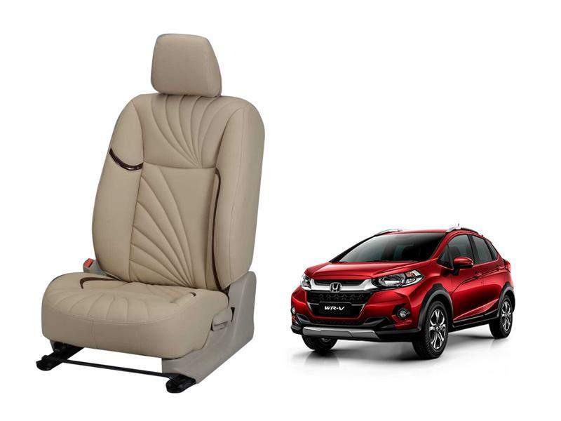 Honda WRV Dove Series 3D Custom Nappa Leather Car Seat Covers