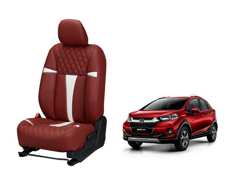 Honda WR-V Art Leather Seat Cover - Racing Design