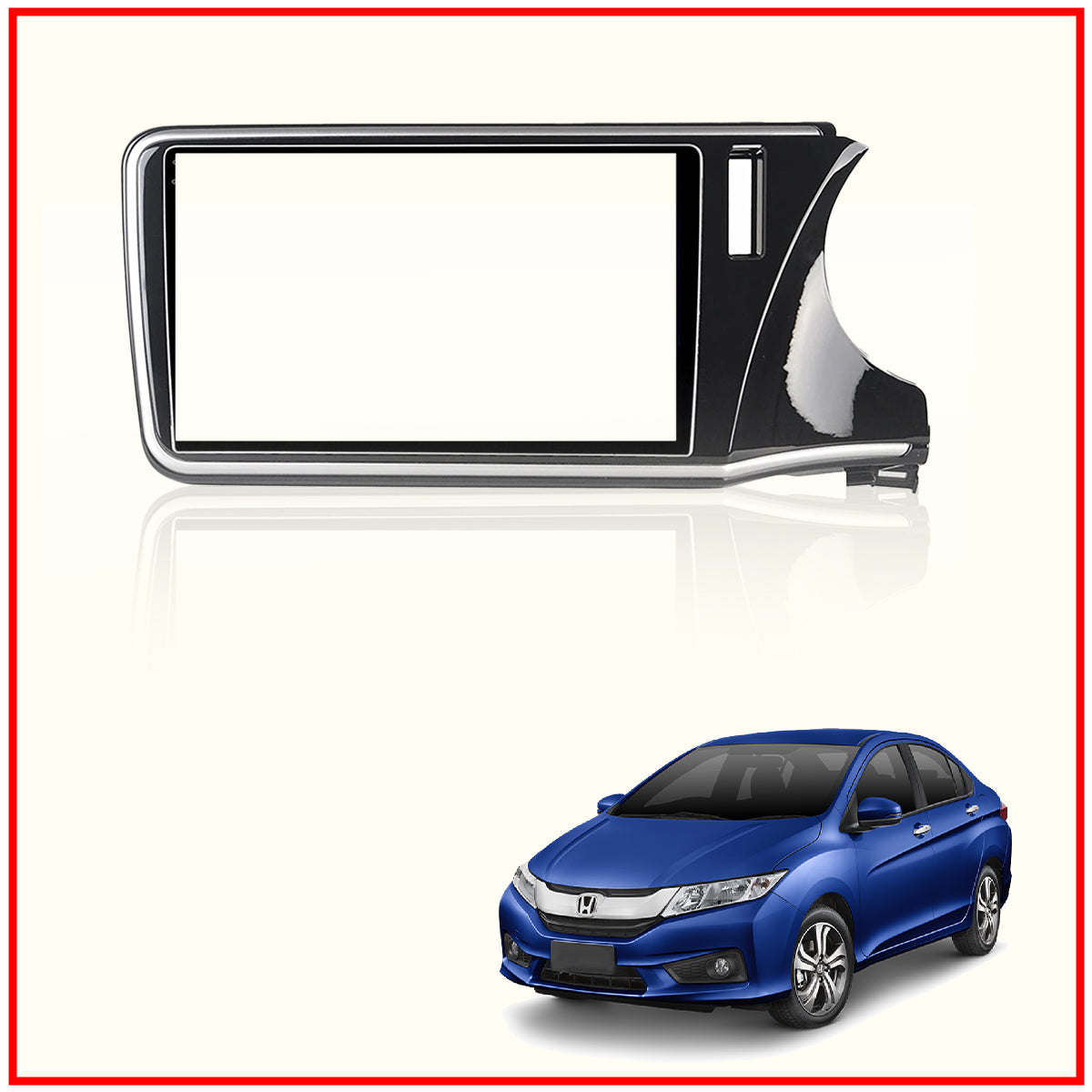Honda City 2014 android stereo frame 9 inch With Socket and Canbus