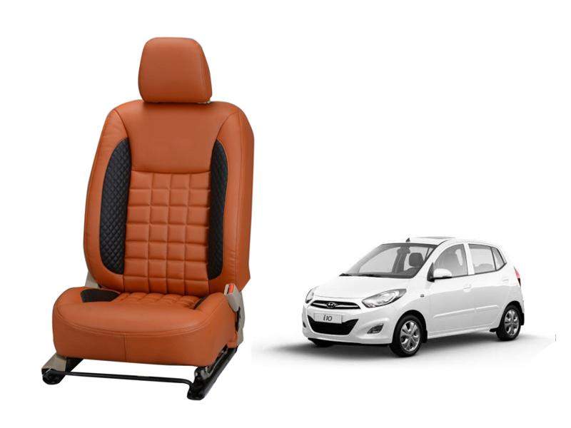 Hyundai i10 Nappa Leather Seat Cover - Prizm Design