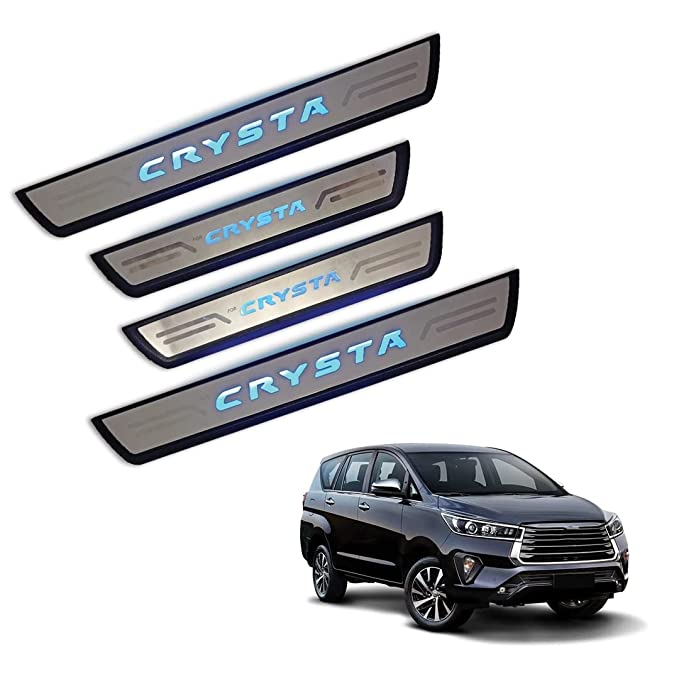 Toyota Innova Crysta LED Door Sill Plates