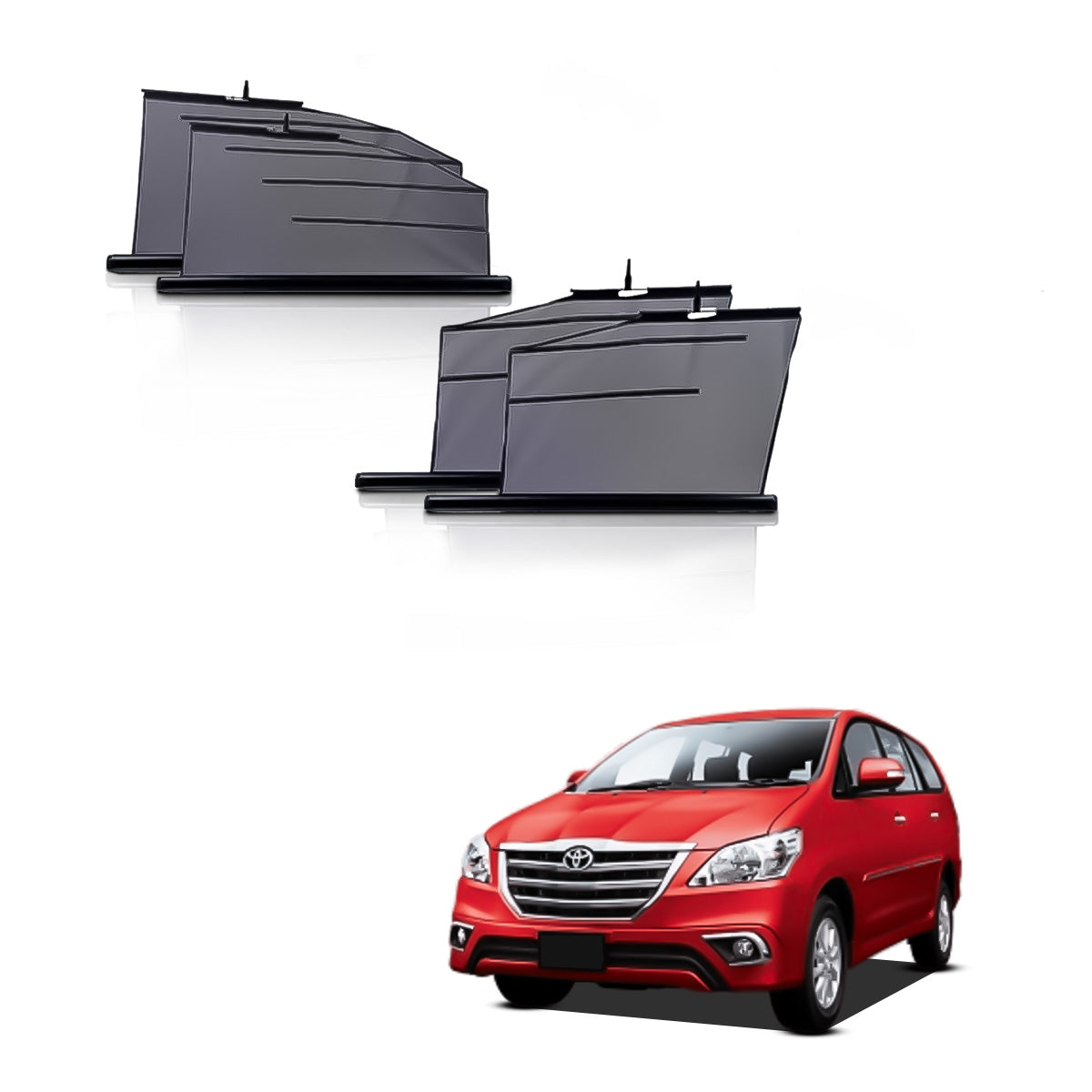 Innova Automatic window roller curtains | Car Roller Retractable Sun Shades