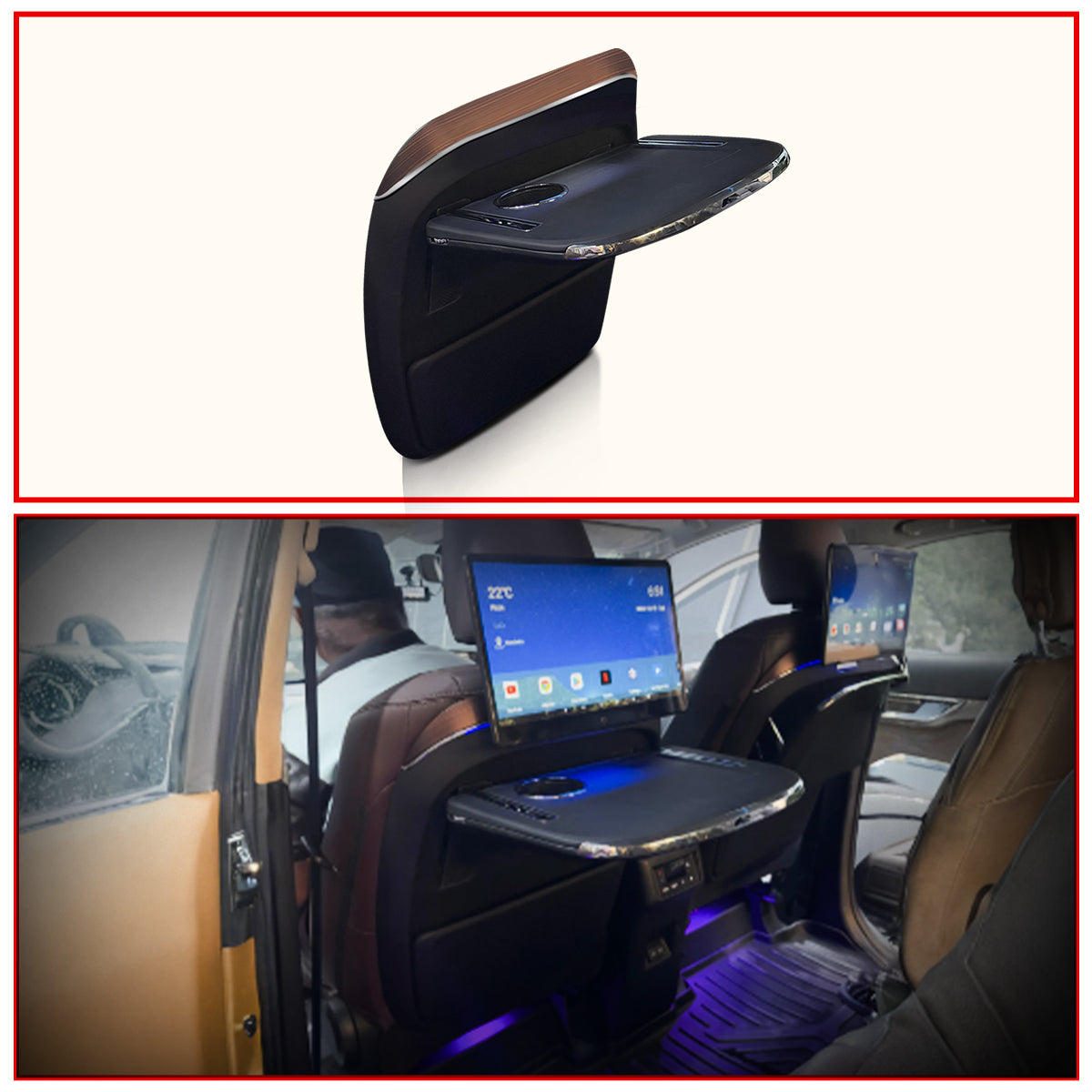 Innova Hycross Table Tray  || Back Seat Foldable Tray