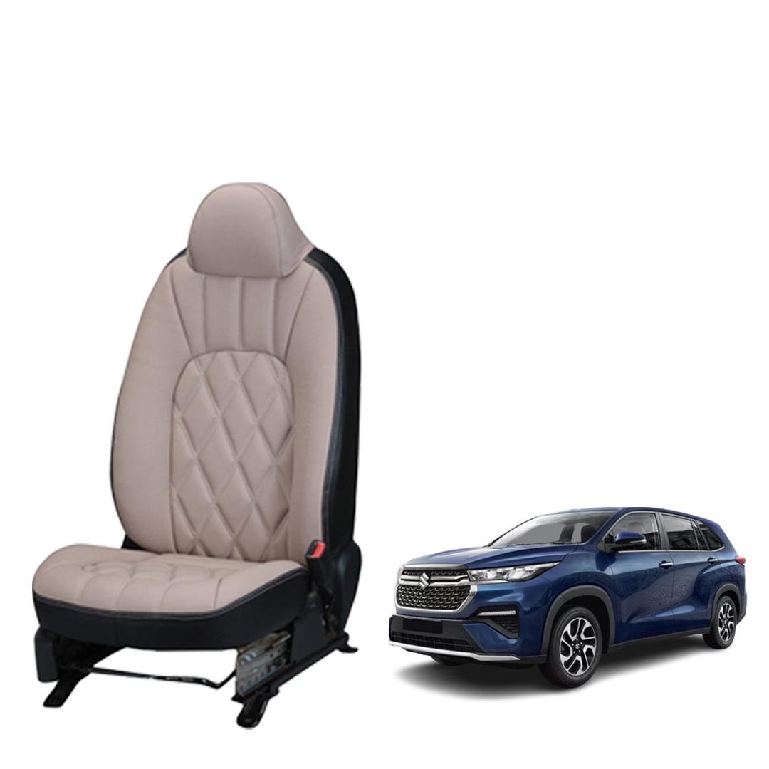 Maruti Suzuki Invicto Art Leather Seat Cover - THREADING SERIES