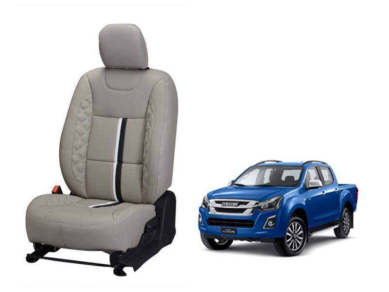 Isuzu D-Max Nappa Leather Seat Cover - Center Line Design