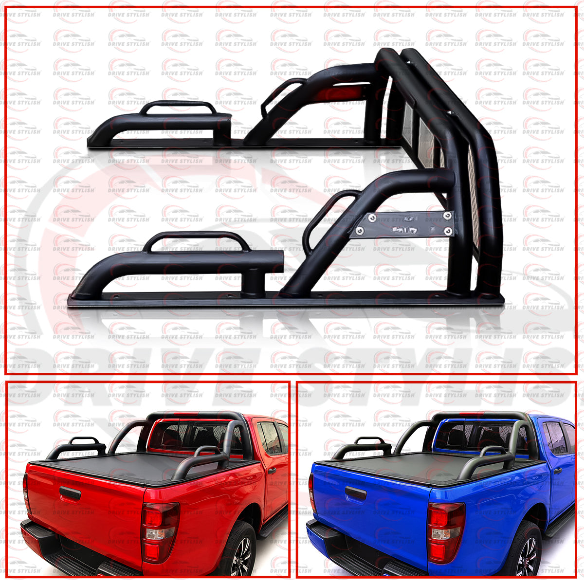 Isuzu D-Max Roll Bar - Drivestylish Free Shipping