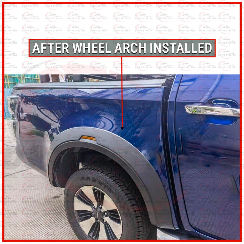 Isuzu D'max Wheel Arch Cladding