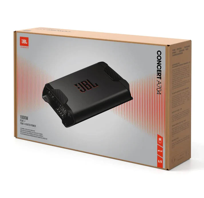 JBL Concert A704 1000W 4-Channle Compact Footprint Amplifier