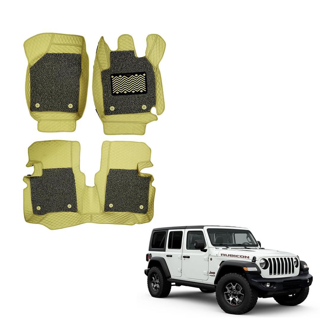 Jeep Wrangler - Luxurious 7D Floor Mats