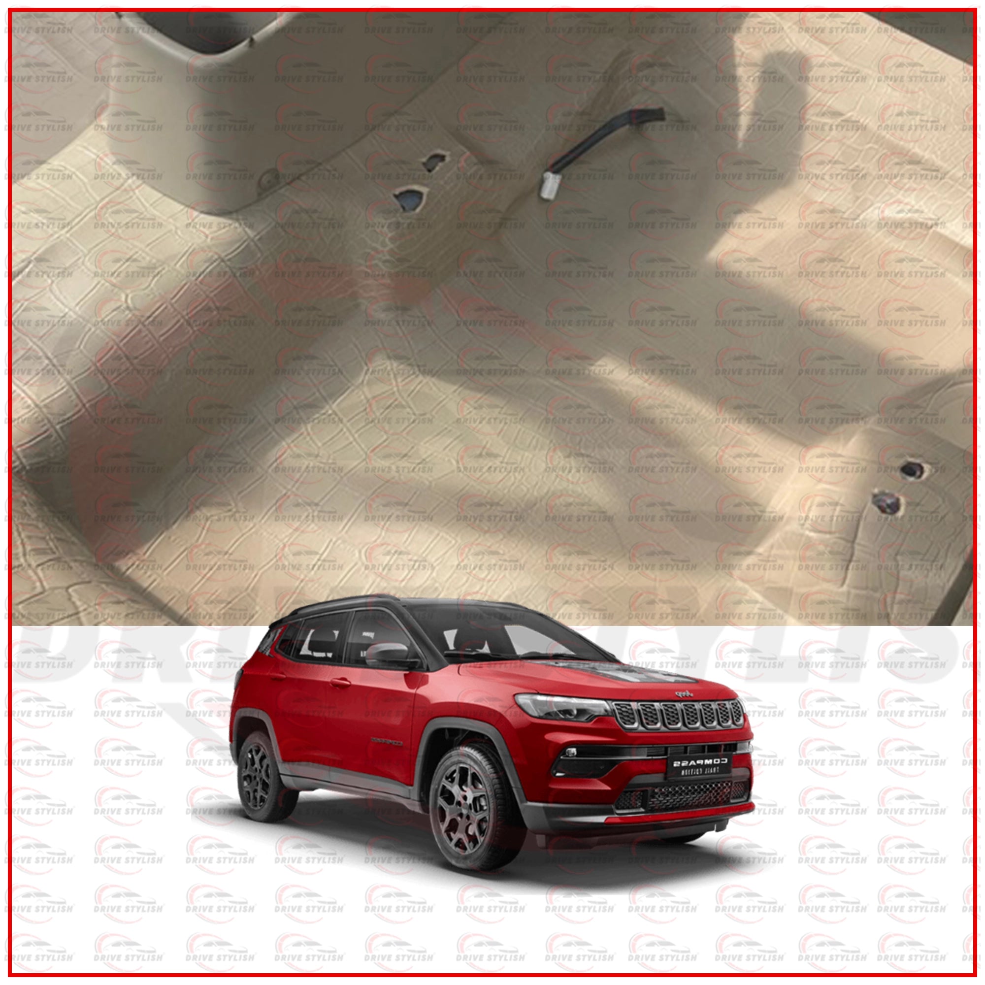 Jeep Compass Car Flooring Lamination