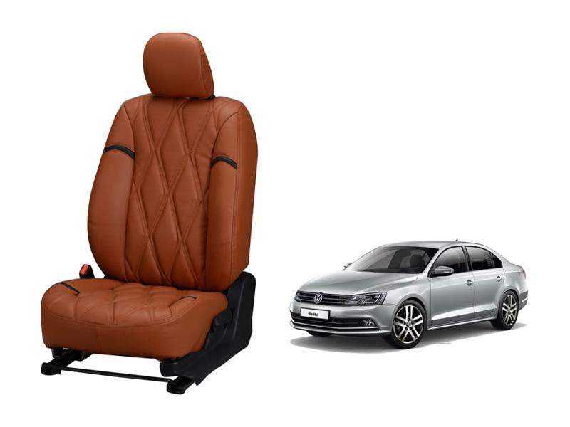 Volkwagen Jetta Kite Series 3D Custom Nappa Leather Car Seat Covers