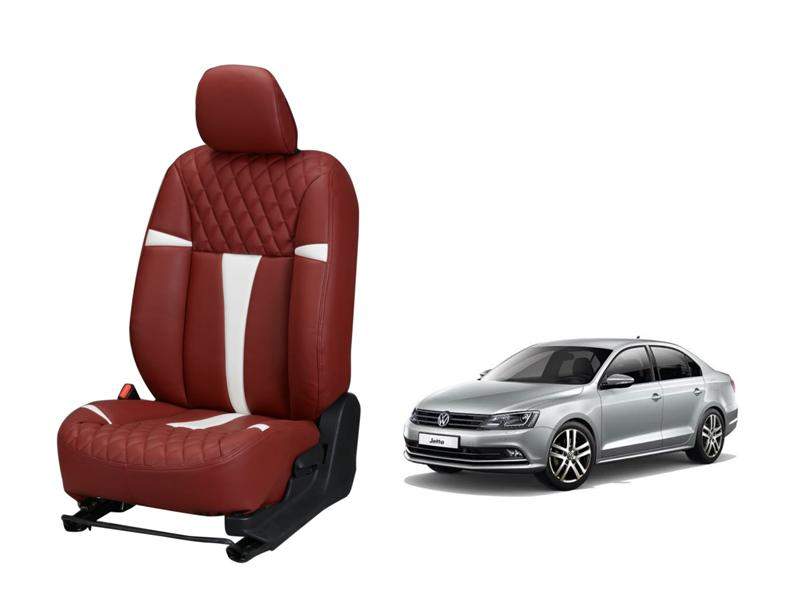 Volkswagen Jetta model Racing series 3D Custom art leather car seat covers