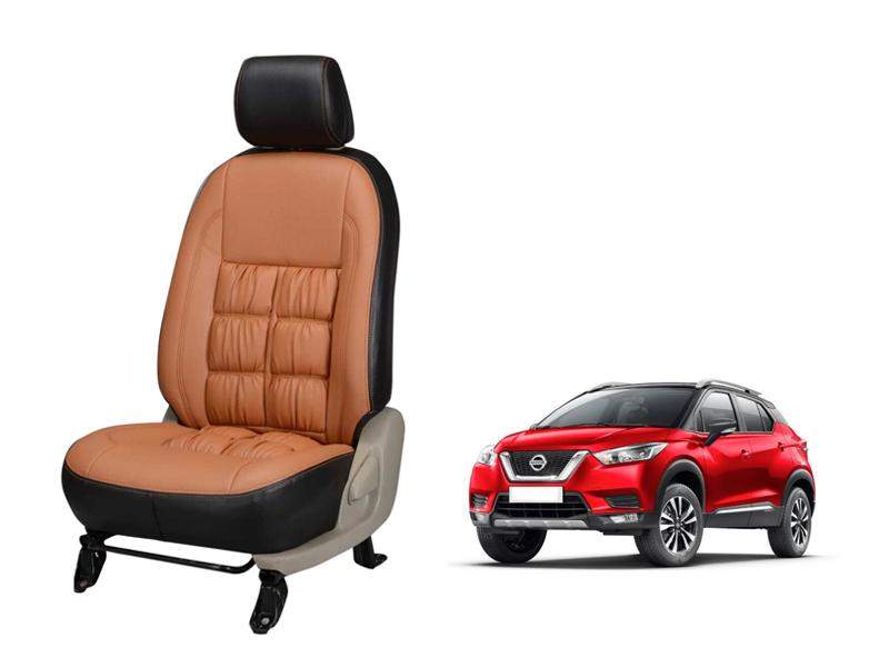 Nissan Kicks Comfort Series 3D Custom Stallion Leather Car Seat Covers