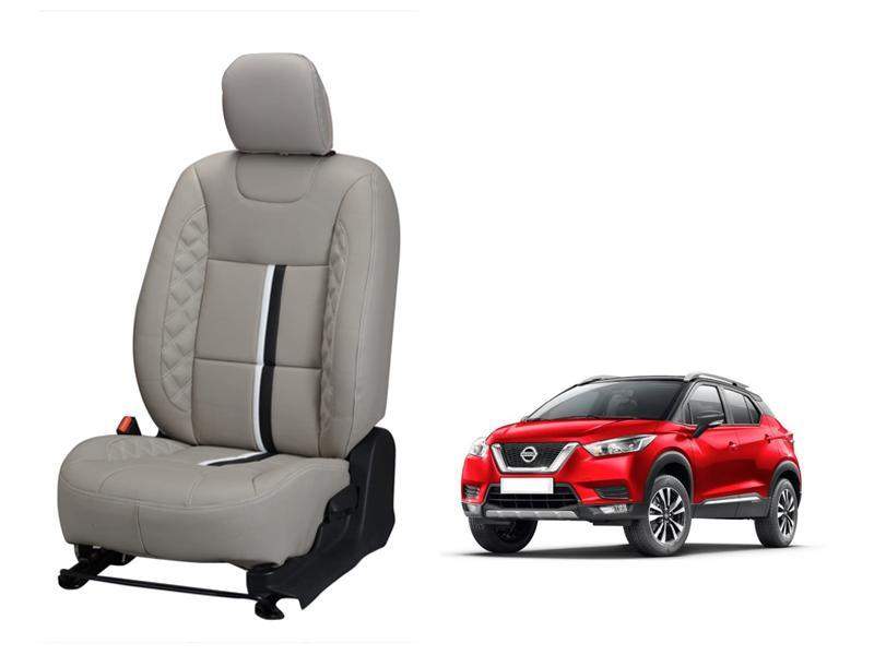 Nissan Kicks Trace Series 3D Custom Nappa Leather Car Seat Covers