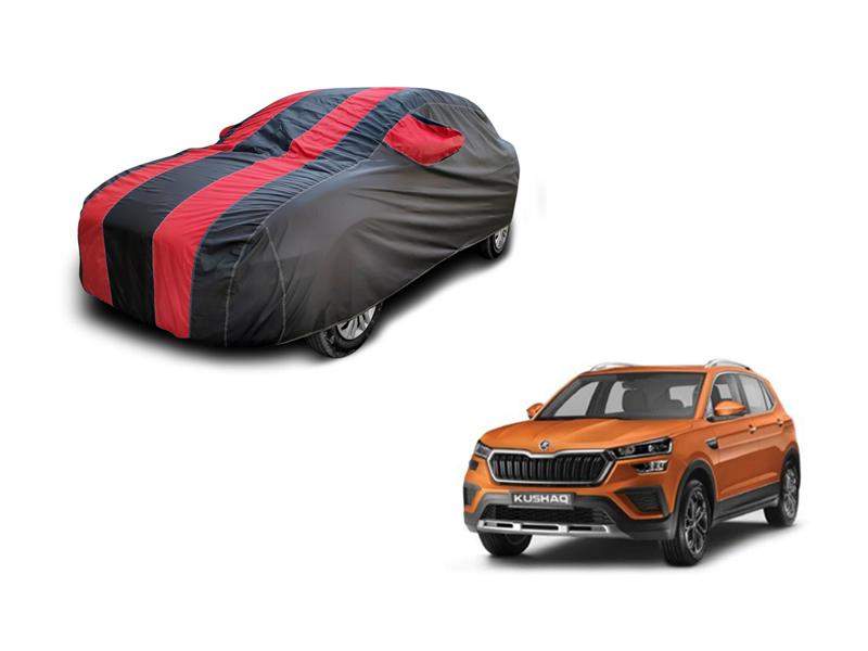 Skoda Kushaq Double Colour Lining Car Body Cover