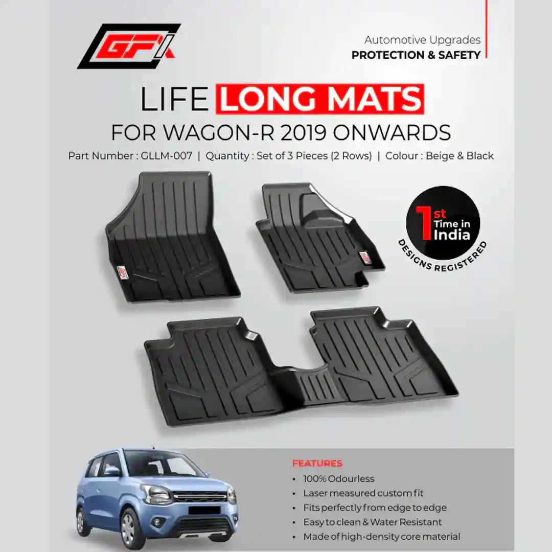 GFX Lifelong floor mats for Wagon R 2019 Onwards