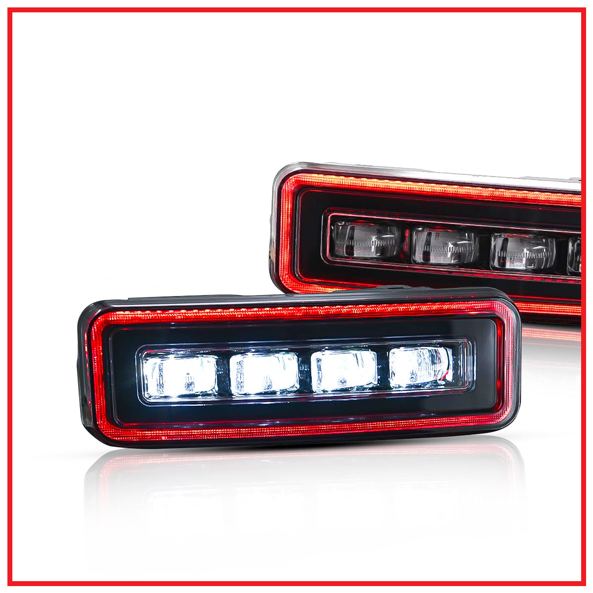 Land Rover Defender LED Reflector Lights14