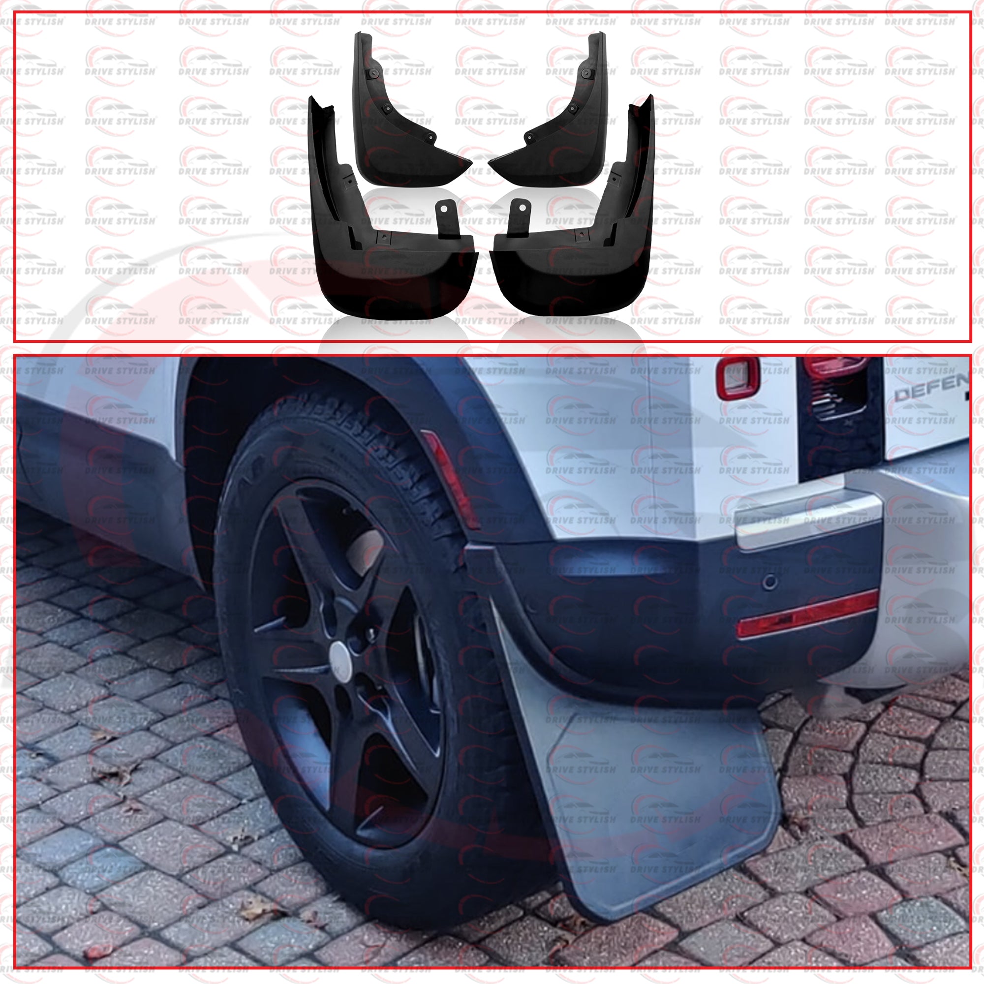 Land Rover Defender Mud Flaps