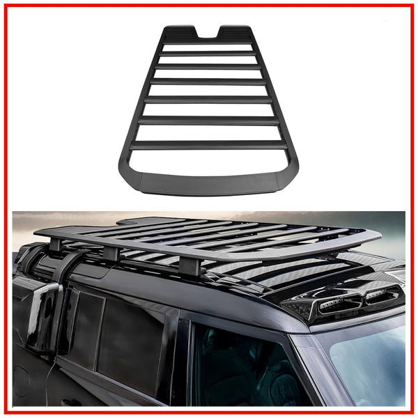Land Rover Defender Roof Luggage Carrier Black And Silver