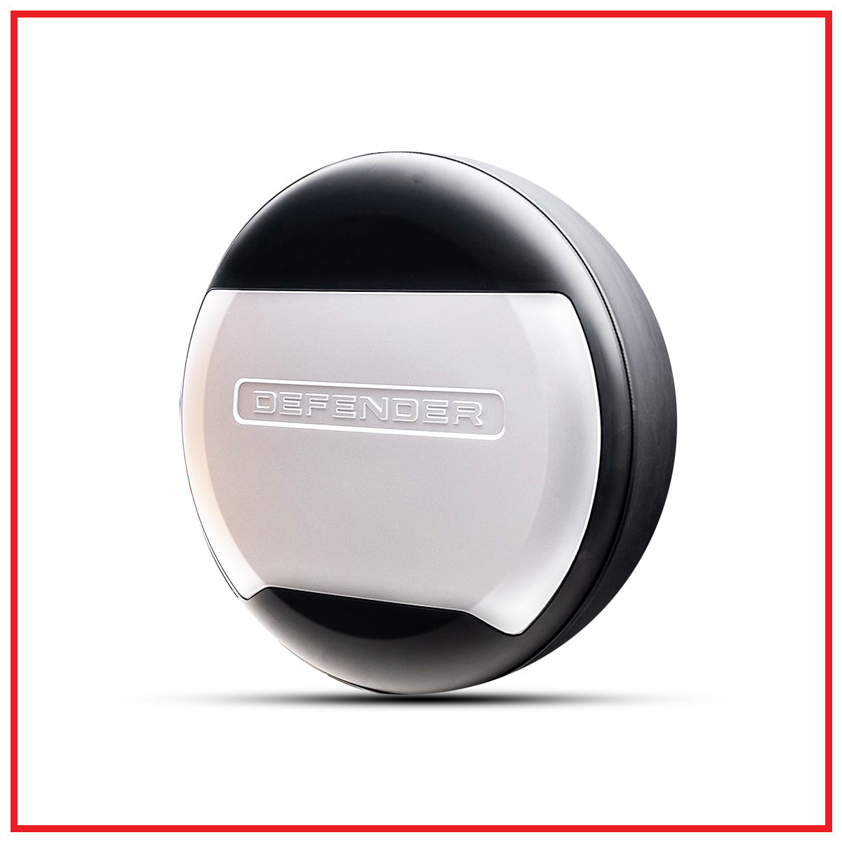 Land Rover Defender Stepney Cover Black || Black and White || Balck and Silver