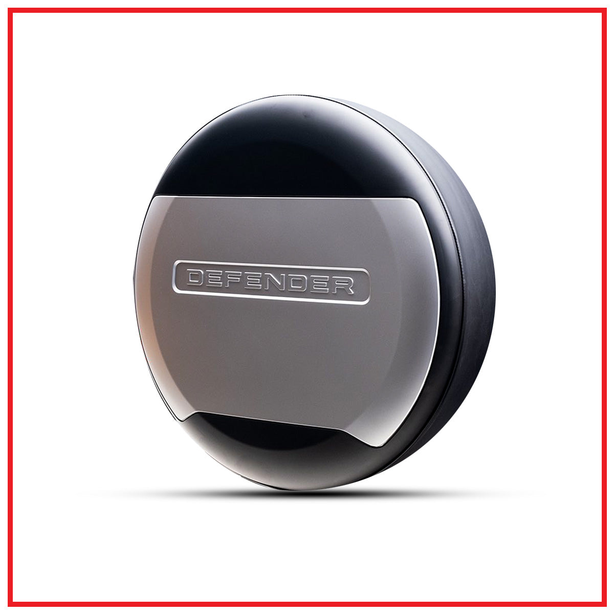 Land Rover Defender Stepney Cover Black || Black and White || Balck and Silver