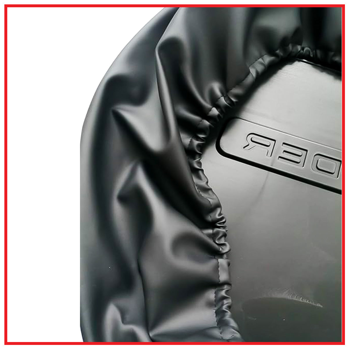 Land Rover Defender Stepney Cover Black || Black and White || Balck and Silver