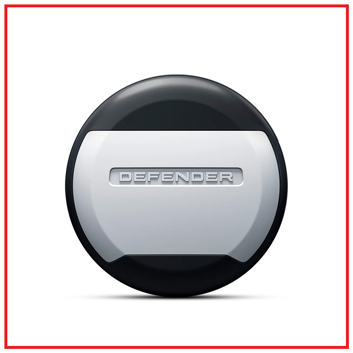 Land Rover Defender Stepney Cover Black || Black and White || Balck and Silver