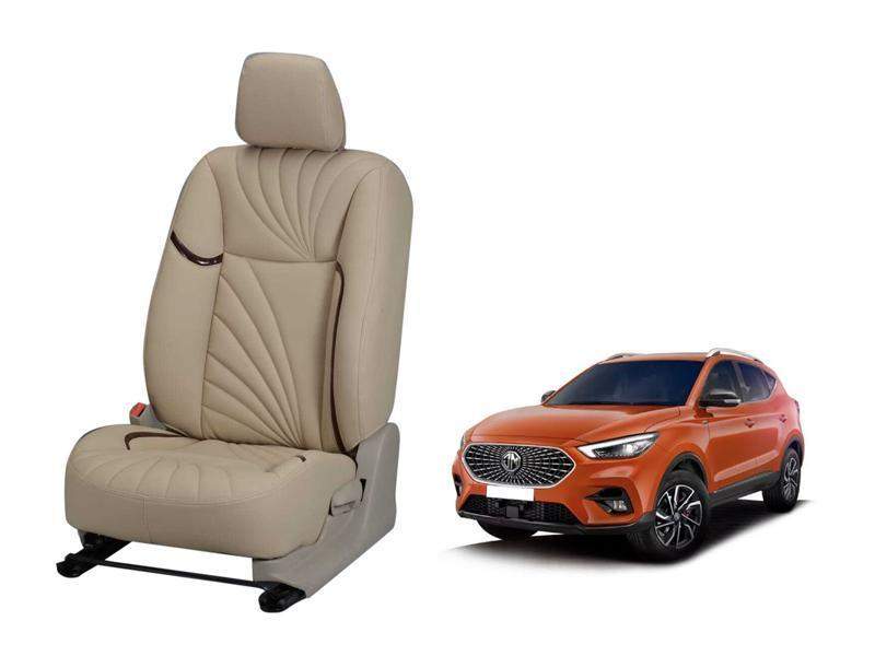 MG-Astor Dove Series 3D Custom Nappa Leather Car Seat Cover