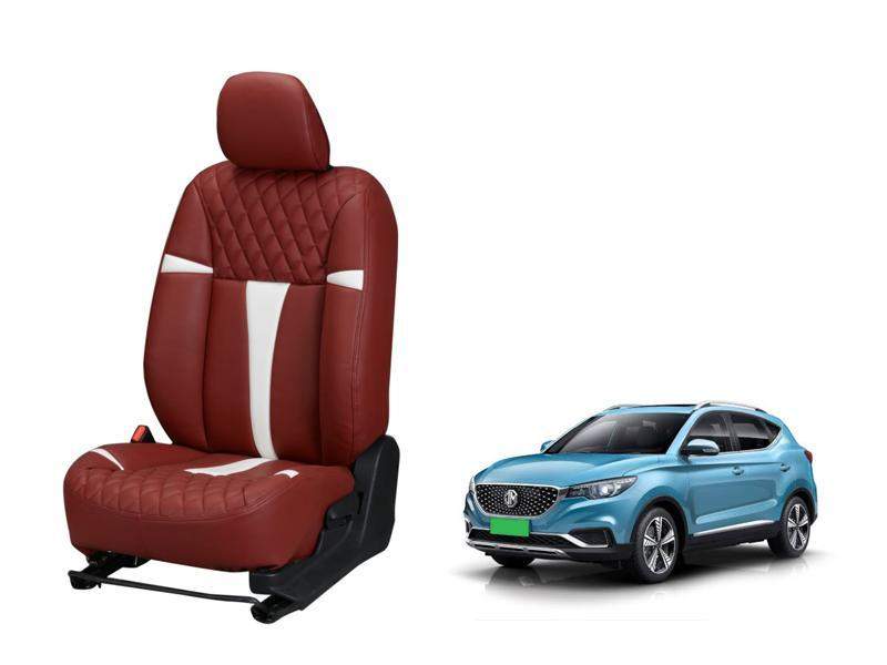 MG ZS Racing series 3D Custom art leather car seat covers