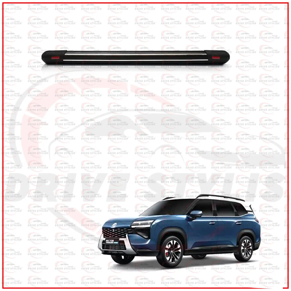 MG Hector Tomahawk Rear Bumper Protector Guard (Candid Style)