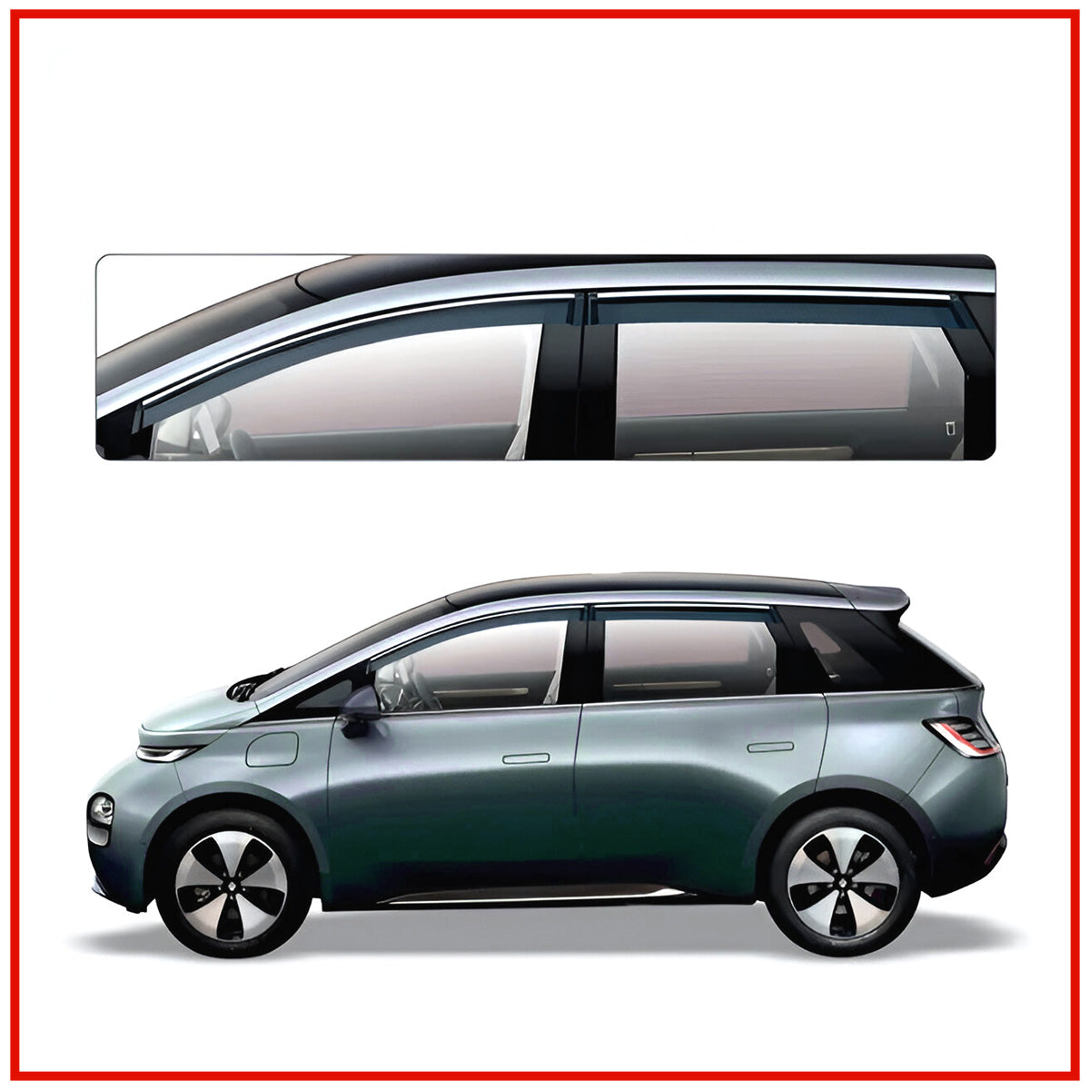 MG Windsor Door Visor || Rain Visor