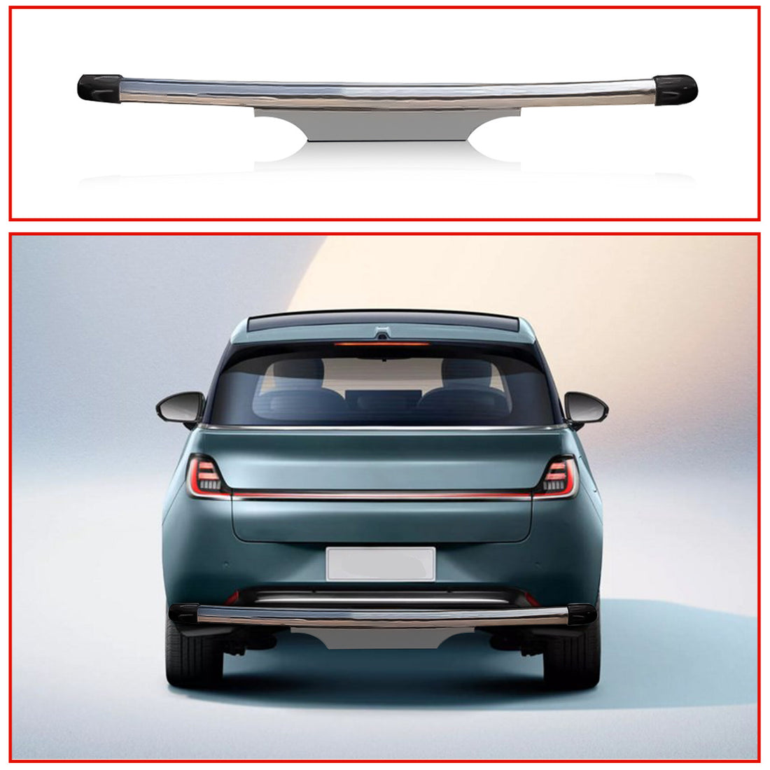 Dimper Safety Guard MG Windsor Rear Bumper Safety Guard - Steel