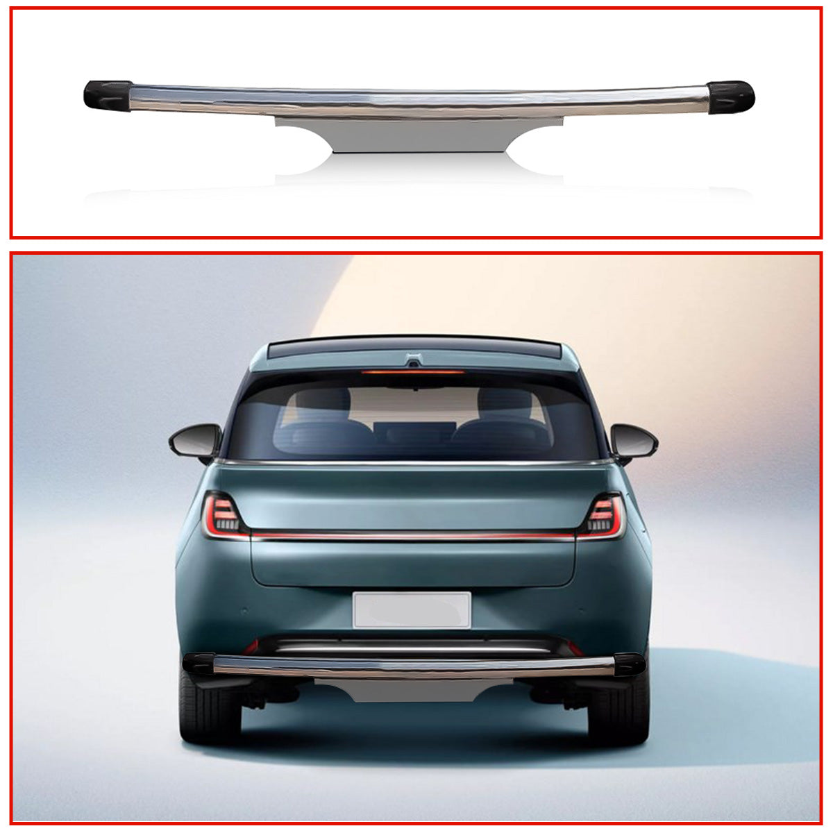 MG Windsor Rear Bumper Safety Guard - Steel