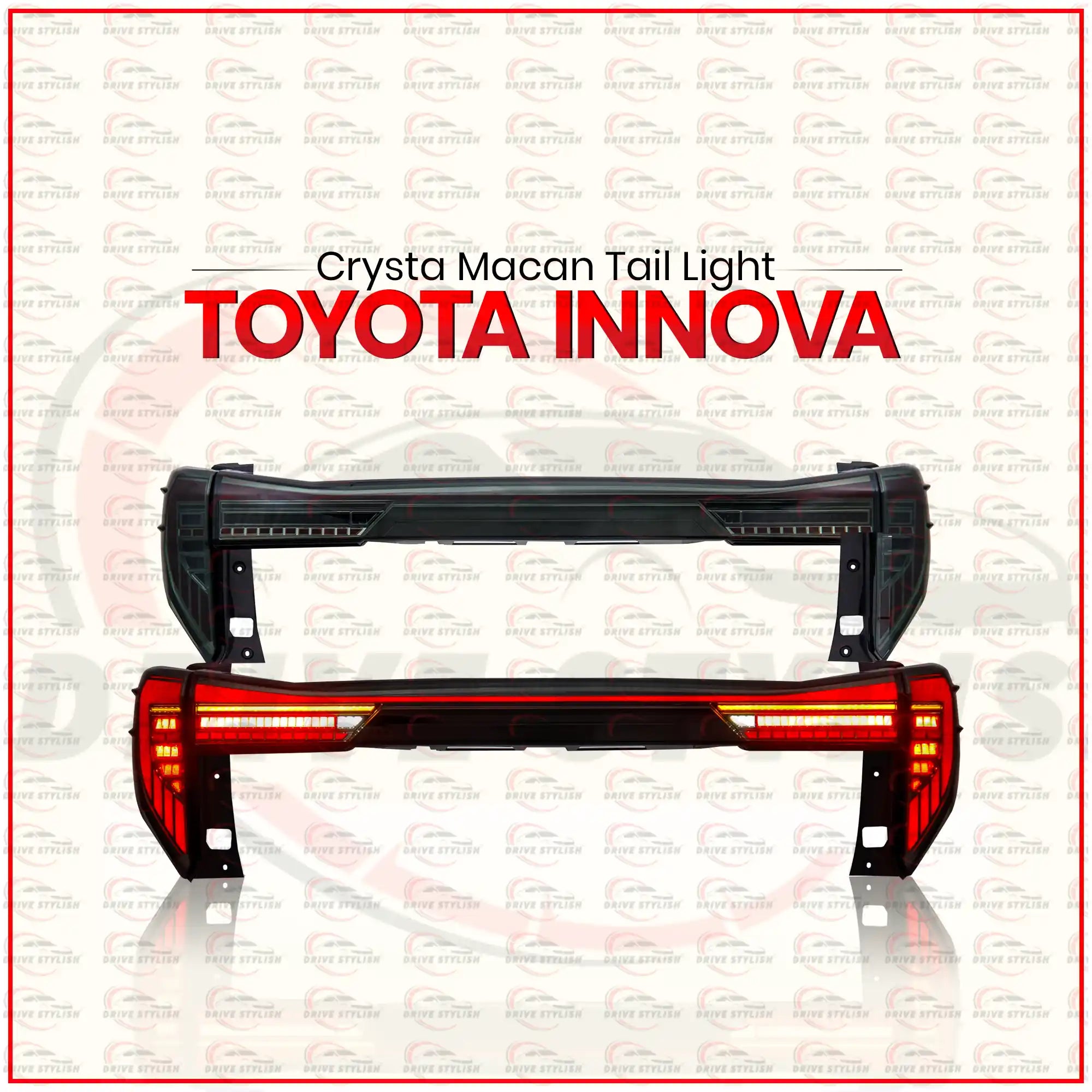 Macan Style Tail Lights for Innova Crysta