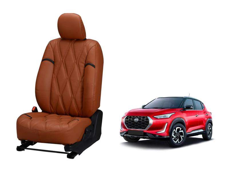 Nissan Magnite Kite Series 3D Custom Nappa Leather Car Seat Covers