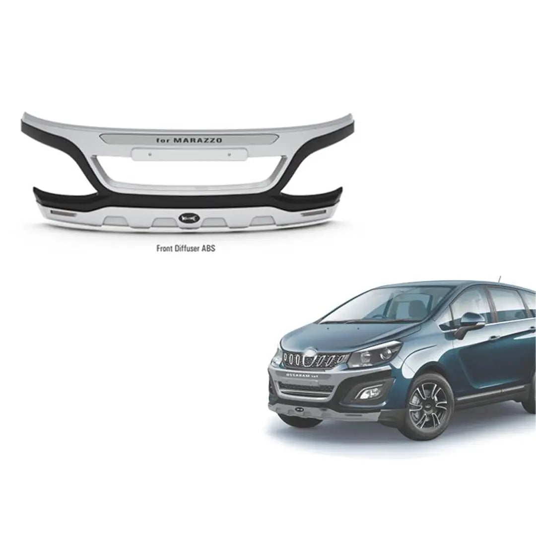 Mahindra Marazzo - Front and Rear Bumper Guard Protector