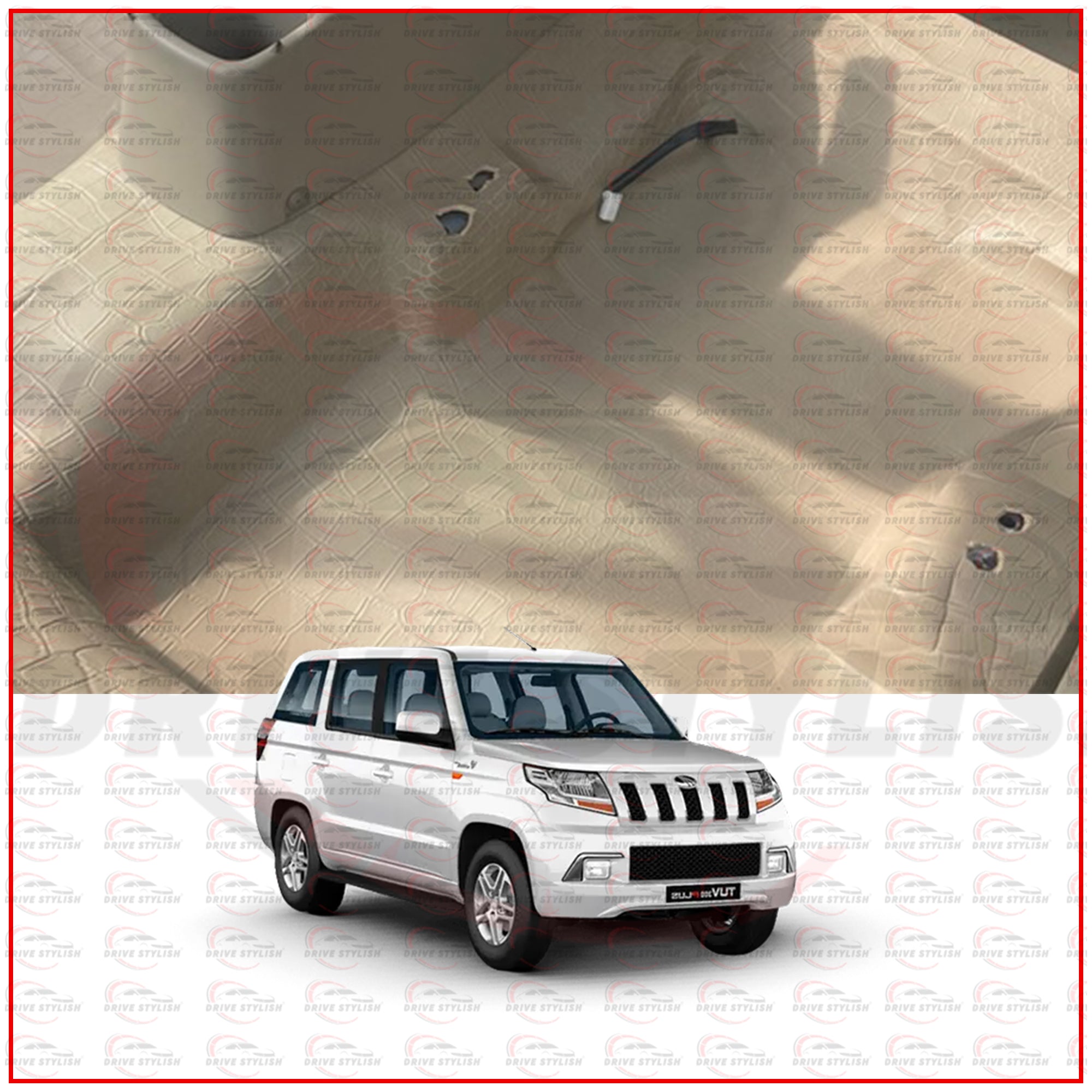 Car Flooring Lamination for the Mahindra TUV 300
