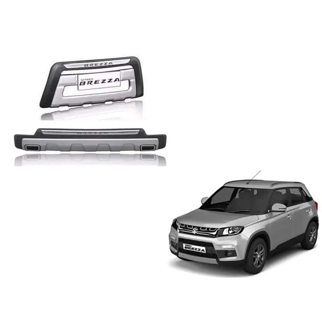 Maruti-Suzuki-Vitara-Brezza-Front-and-Rear-Bumper-Protector-Guard