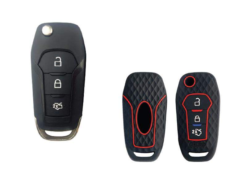 Silicone Car Key Cover for Ford KC-12