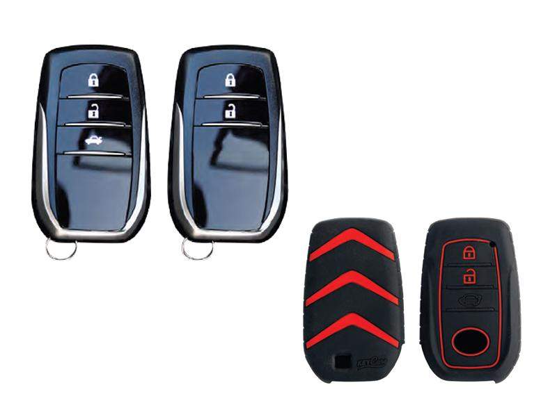 Silicone Car Key Cover for Toyota KC-18