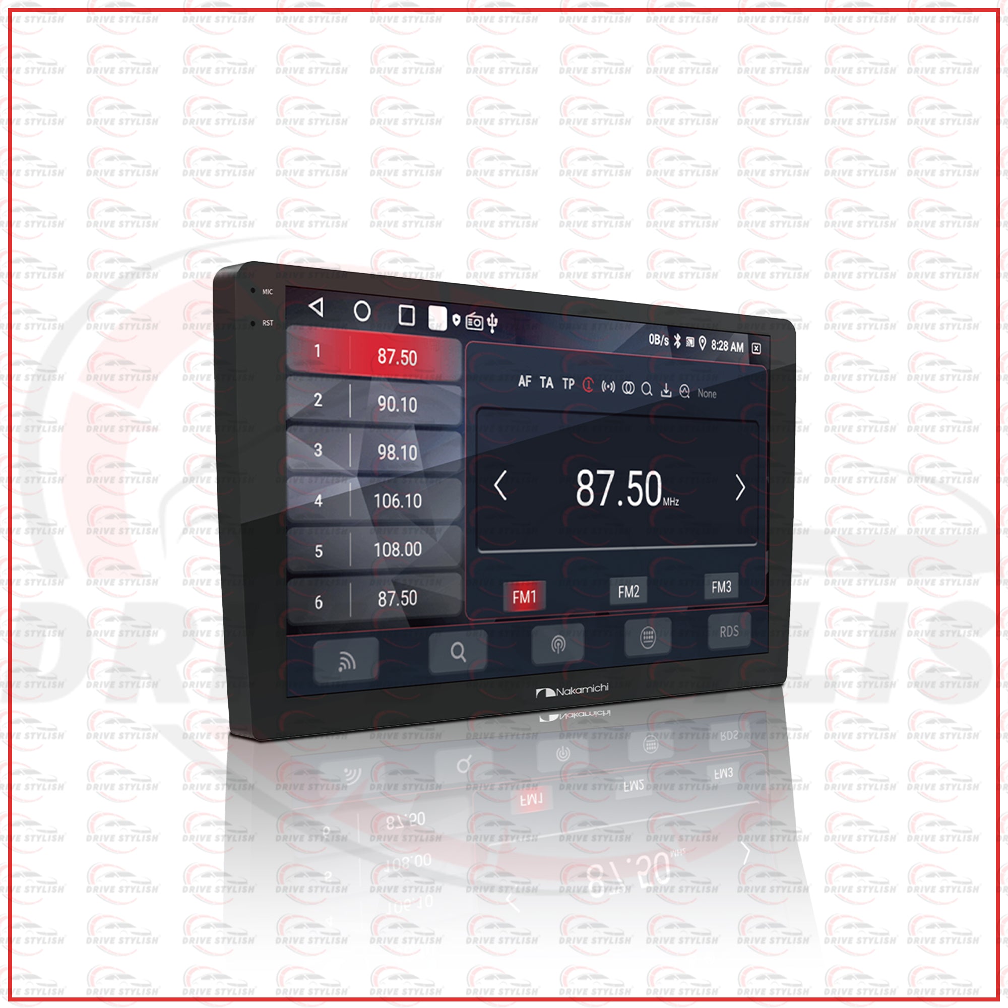 Nakamichi NAM5240 Multimedia Carplay System 2RAM/32ROM OR 4RAM/64ROM