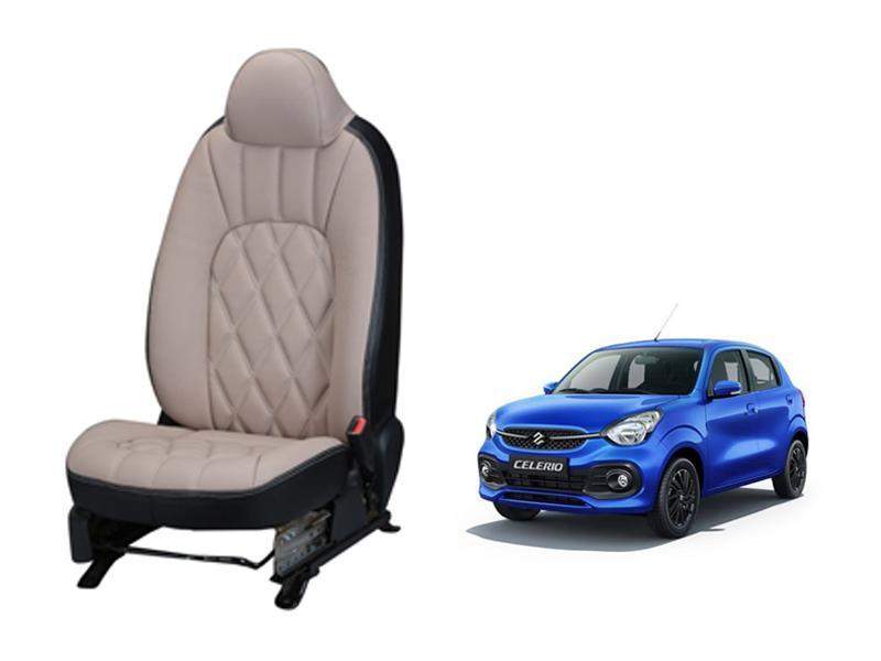 Maruti Suzuki New Celerio Threading SERIES 3D CUSTOM ART LEATHER CAR SEAT COVERS