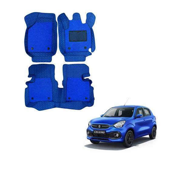 Maruti Suzuki New Celerio Lavish 7D Boot Mat - Blue Colour