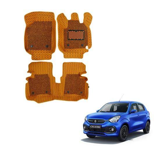 Maruti Suzuki New Celerio Illustrious Floor Mats - Tan Colour