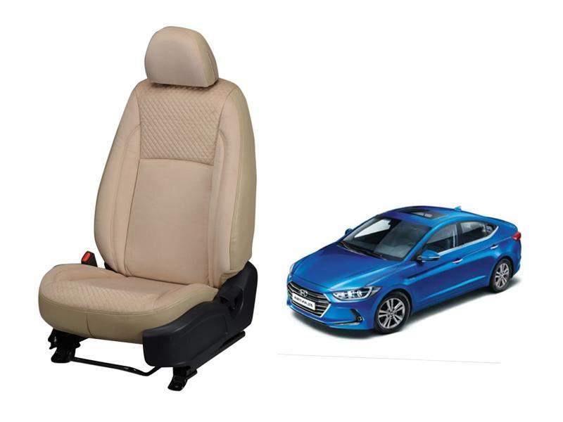 Hyundai New Elantra Full Bucket Seat Cover - Velvet Series