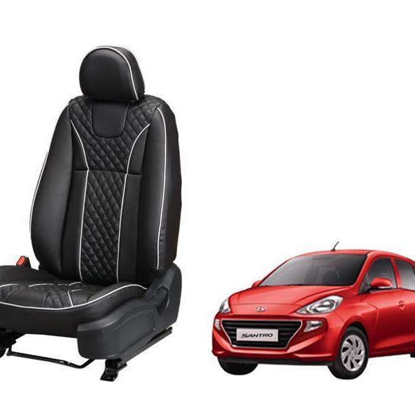 New Santro Seat Cover Hyundai New Santro Art Leather Seat Cover