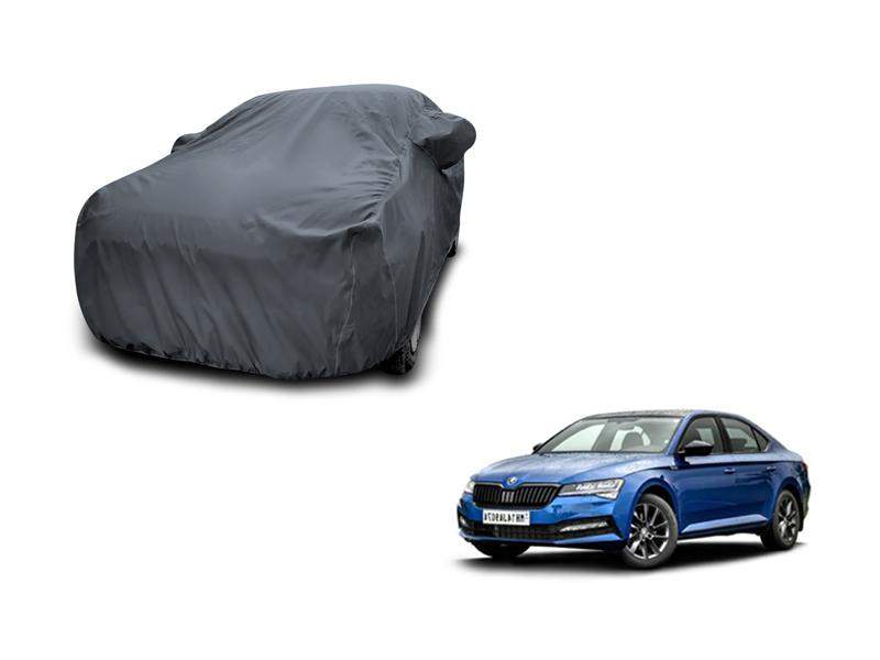 Skoda Superb American Grey Car Body Cover